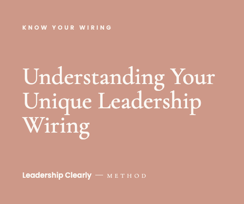 Woman discovering her unique God-given leadership wiring through self-reflection and faith-based assessment